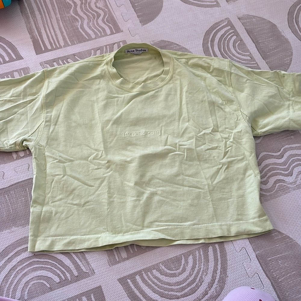 Acne Studios Woman’s Cropped Box Tee